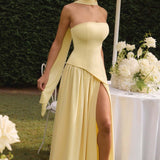 Beatriz | Pitkä mekko hienostuneella leikkauksella