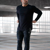 Miesten camouflage-jogginghousut puuvillaa