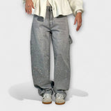 Fable - Shine Denim farkut ilmapallo-käsityöläistyylillä