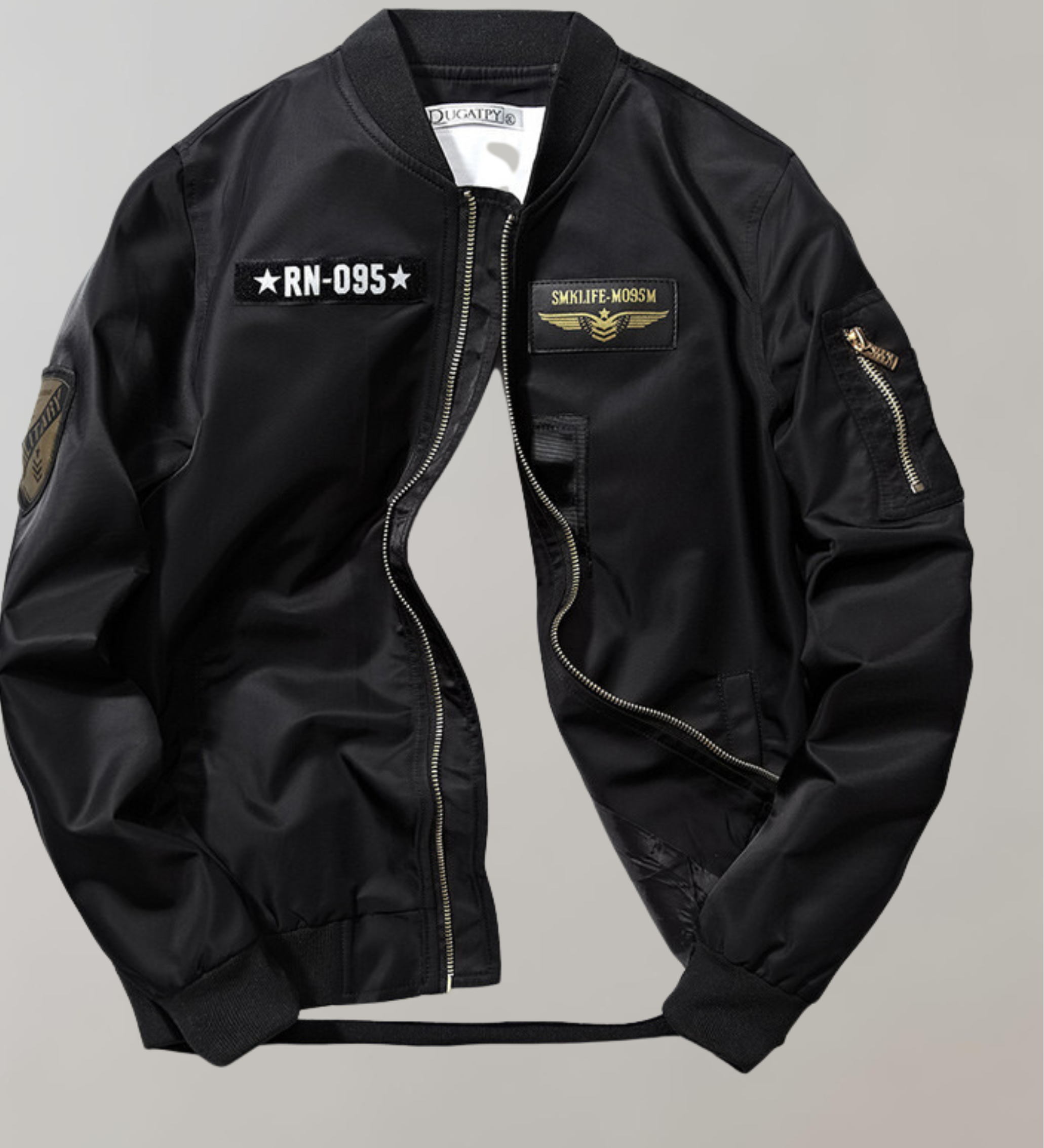 Tyylikäs miesten bomber-takki