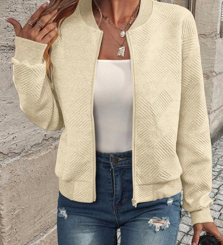 Dora – Rakenneellinen bomber-takki vetoketjulla