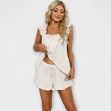 Phoebe – röyhelöreunainen loungeasu