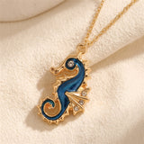 Kaulakoru onnenamuletti – merihevonen