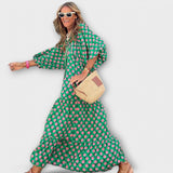 Chic Geometrinen Maxi Mekko