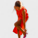 Liene - Tyylikäs midi-mekko