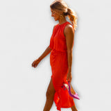 Liene - Tyylikäs midi-mekko