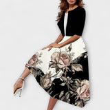 Miesten midi blazerkjakkupuku