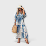 Chic Geometrinen Maxi Mekko