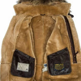 Korkealaatuinen herrainnahka pusero