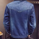 Vuorillinen farkkutakki miehille – lämmin ja kestävä