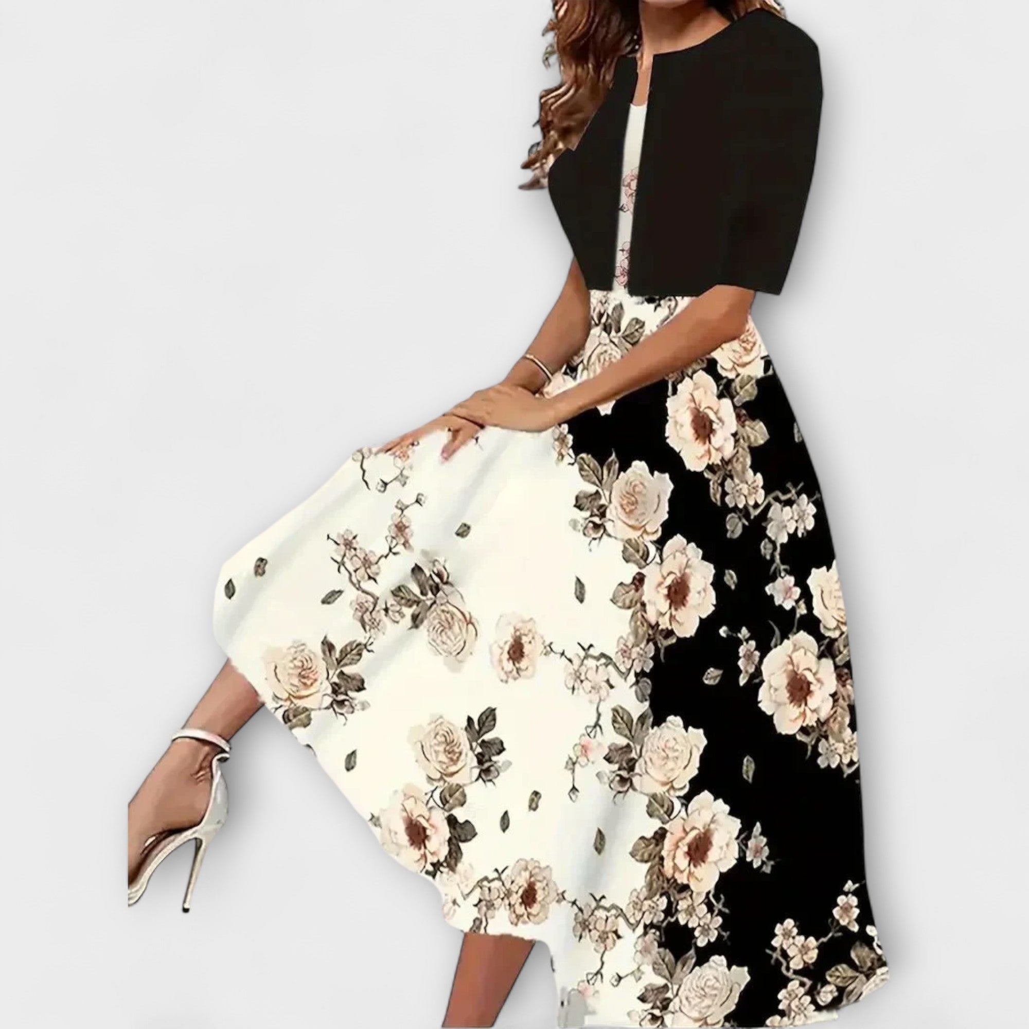 Miesten midi blazerkjakkupuku