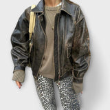 Chandra - Vintage farkut leopardiprintillä