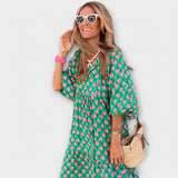 Chic Geometrinen Maxi Mekko