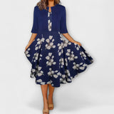 Miesten midi blazerkjakkupuku