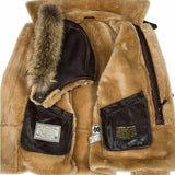 Korkealaatuinen herrainnahka pusero