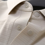 Hengittävä miesten polo paita jääsilkillä