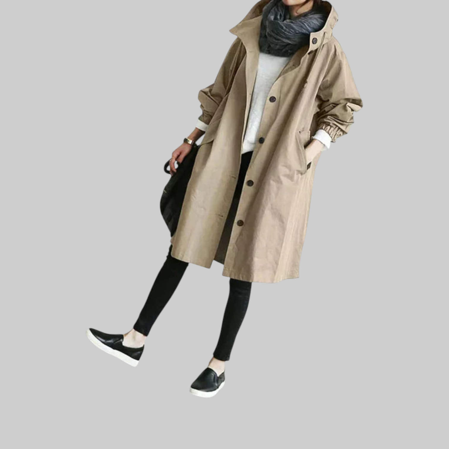 Dorothee - Tyylikäs vedenpitävä takki