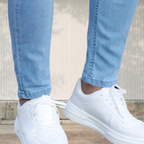 Miesten slim-fit farkut - Mukavat ja tyylikkäät