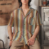 Mallitut miesten lyhythihainen neulepaita