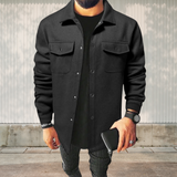 Miesten Oversize-paita ja takki puuvillasta, monipuolinen ja rennon tyylikäs