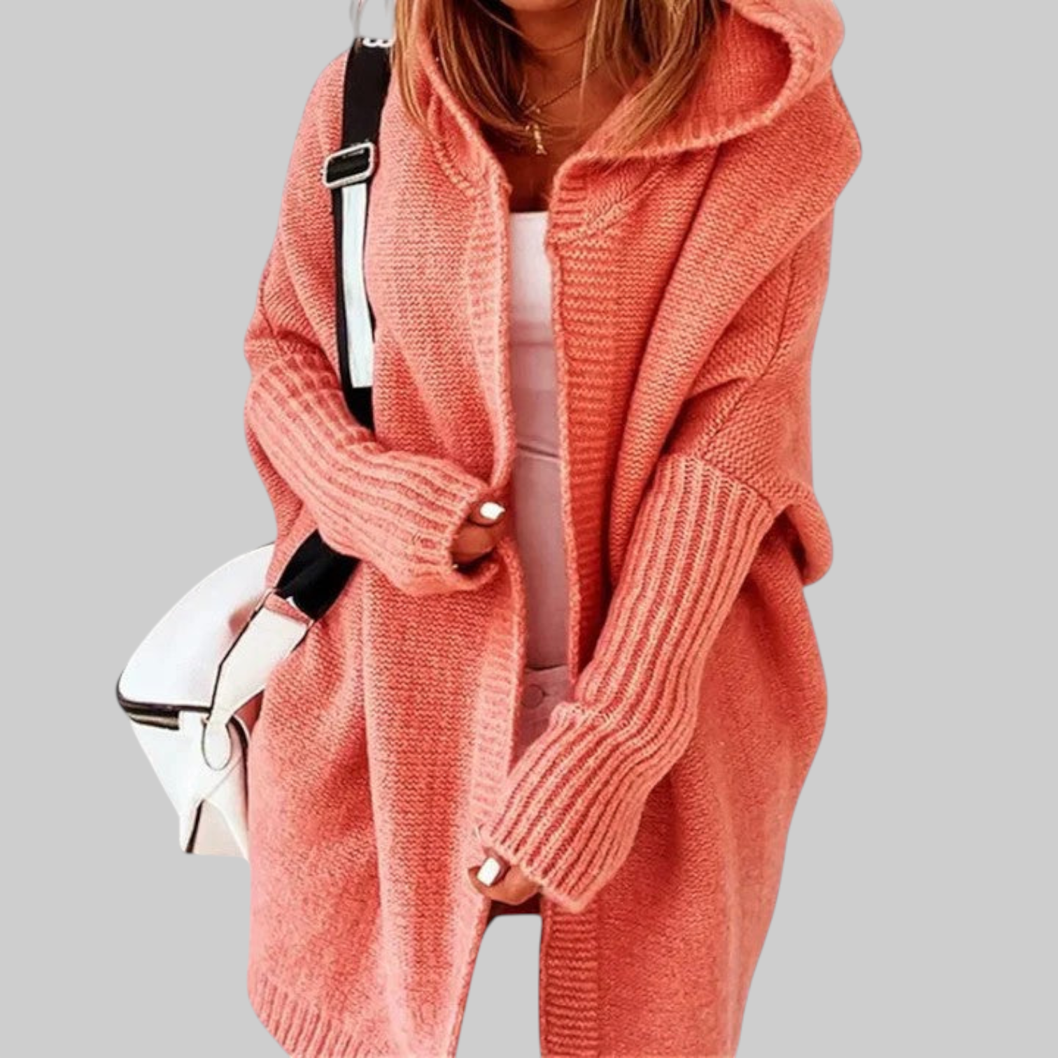 Davynne | Mukava pitkä neuletakki