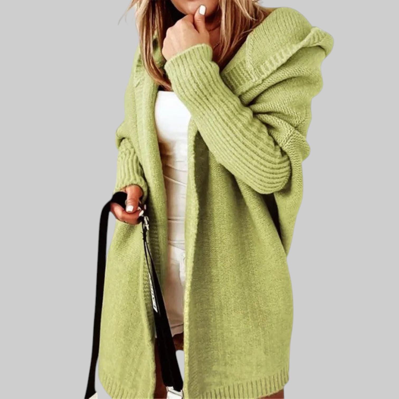 Davynne | Mukava pitkä neuletakki