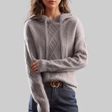 Christin - Uudelleenlämpöinen huppari hupulla