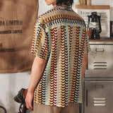 Mallitut miesten lyhythihainen neulepaita