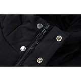 Miesten talvitakki pitkä - lämmin ja tuulenpitävä ulkoiluun