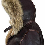 Korkealaatuinen herrainnahka pusero