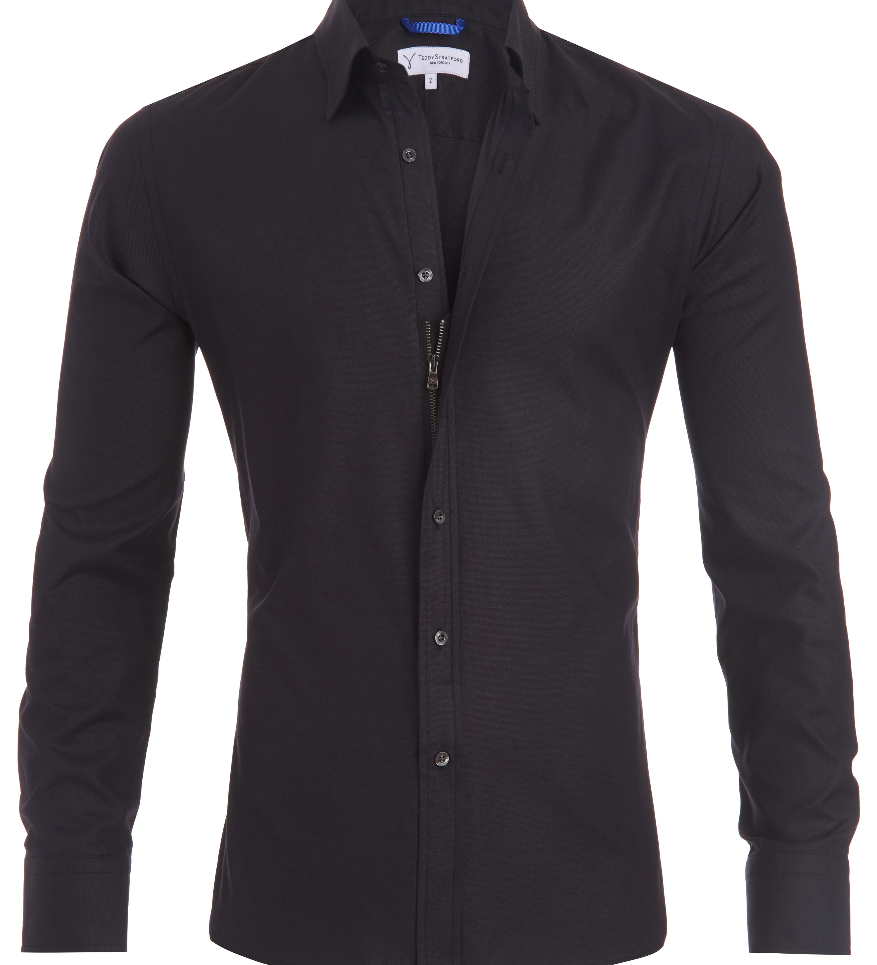 Arjan | Miesten zip-iltapitkäpaita