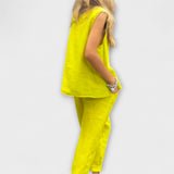 Jennifer - Rennompi puuvilla-linenskaapisto