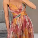 Madeline | Pitkä kukkakuvioinen mekko rennon tyylikkyyden saavuttamiseksi