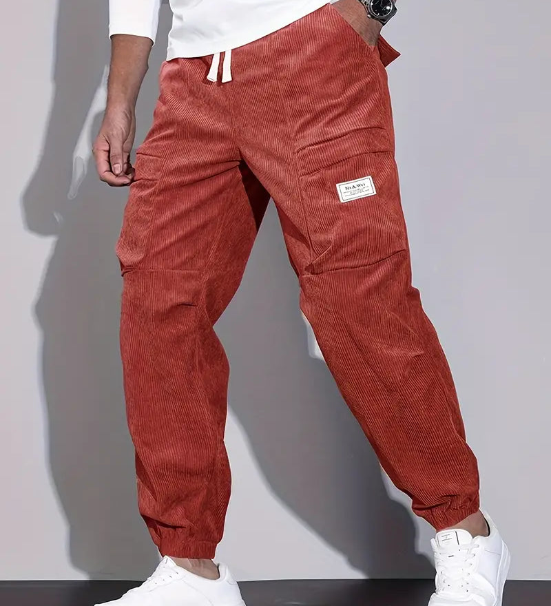 Brody | Miesten Cargojogginghousut Kordista