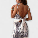 Dakota - Tyylikäs nauhakorsetti ja housupuku setti