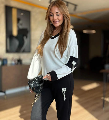 Valene – vapaa-ajan housut joustavalla vyötäröllä ja taskuilla