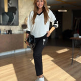 Valene – vapaa-ajan housut joustavalla vyötäröllä ja taskuilla