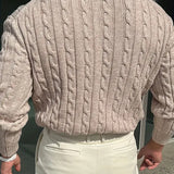 Mergim – Rento neulepusero pitkillä hihoilla