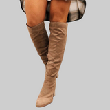 Alexane | Pitkät mokkanahkaiset saappaat Alexane