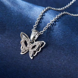 Perhonen onnenkorvakorut, mukana ilmainen kaulakoru | Rajoitettu tarjous