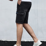 Bazyli | Miehet Cargo Denim Shortsit