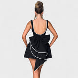 Carrie | Minihame hopeasäikeisellä nauhalla