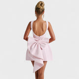 Carrie | Minihame hopeasäikeisellä nauhalla