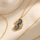 Kaulakoru onnenamuletti – merihevonen