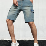 Bazyli | Miehet Cargo Denim Shortsit