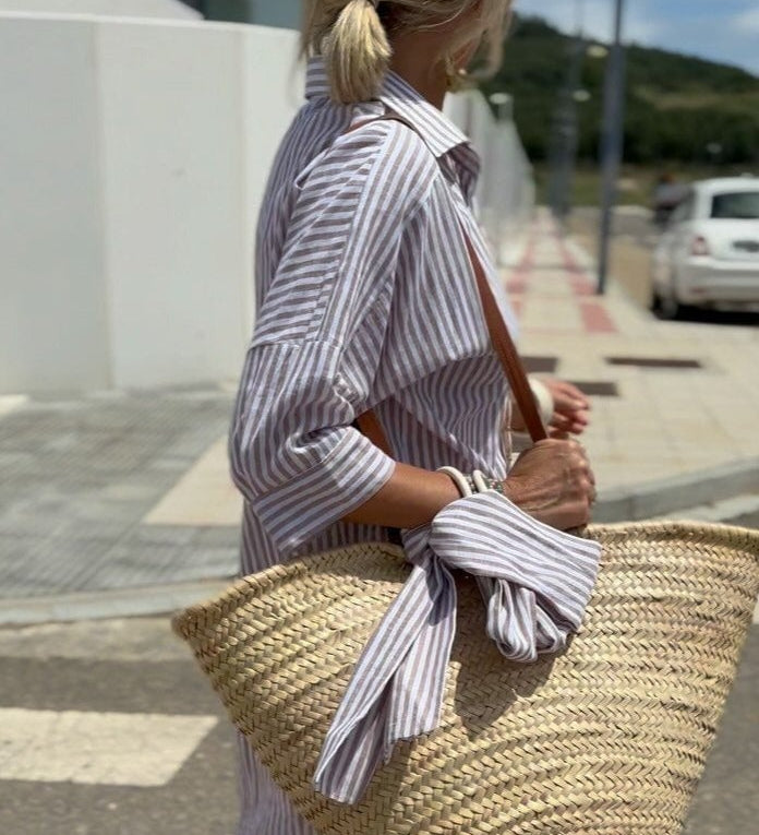 Veronica™ – Klassinen raidoitettu paita