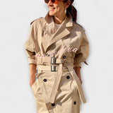 Lyra – Tyylikäs midi-hame ja bleiseri taskuilla