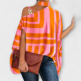 Naisellinen toppi irrotettavilla olkaimilla