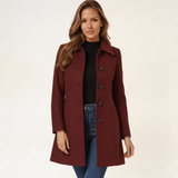 Helena | Naisten talvitakki yhdellä napilla