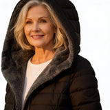 Clair | Fleecevuorattu untuvatakki